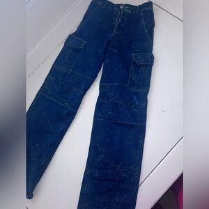 I am Gia patterned cargo pants